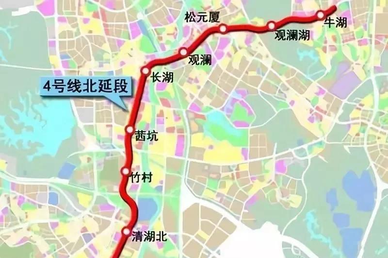 莲塘站 点击添加图片描述(最多60个字) 4号线北延线 地铁4号线北延段