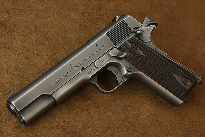 m1911定制版kongsberg m1914全金属模型玩具版