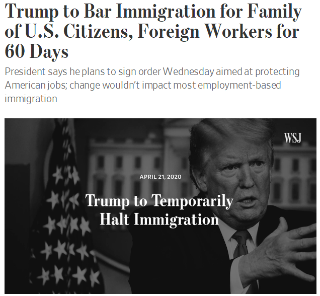 特朗普披露停止移民更多细节，移民深陷惶恐中