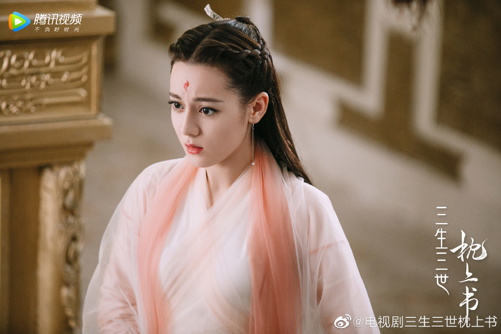 三生三世枕上书剧照出炉热巴纱衣造型仙气飘飘