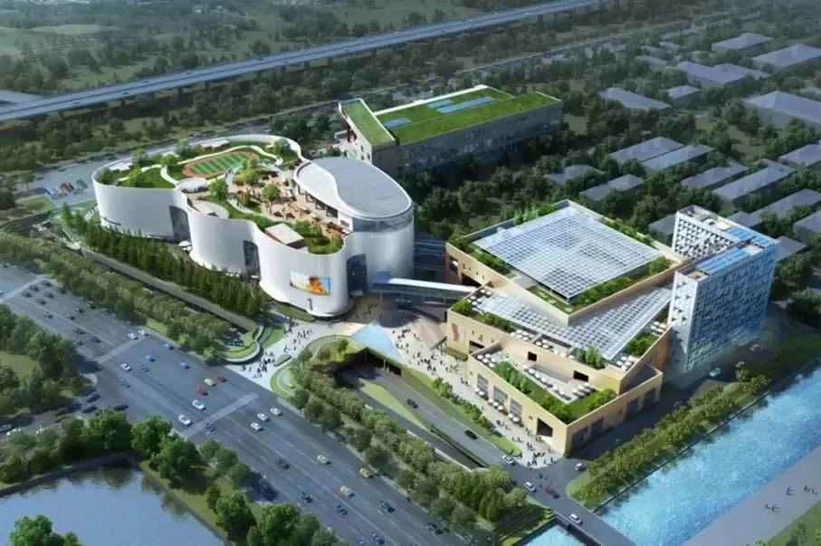 与其说东渡蛙城是购物中心,倒不如说 更像座巨型主题乐园!