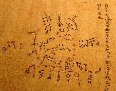 "卧看牵牛织女星":古人是怎样绘制星图的?