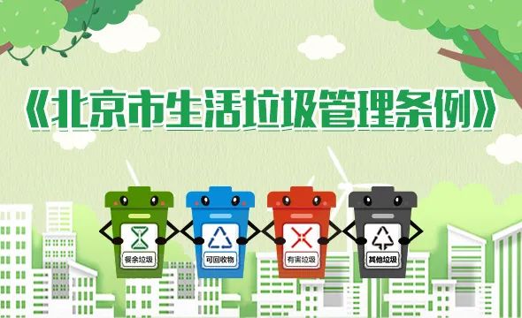 北京垃圾分类新规来了居家常备两桶一袋转运车换四色新装