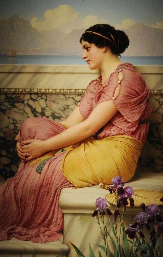 说名画艺术史中的大理石派画家笔下的纯情少女