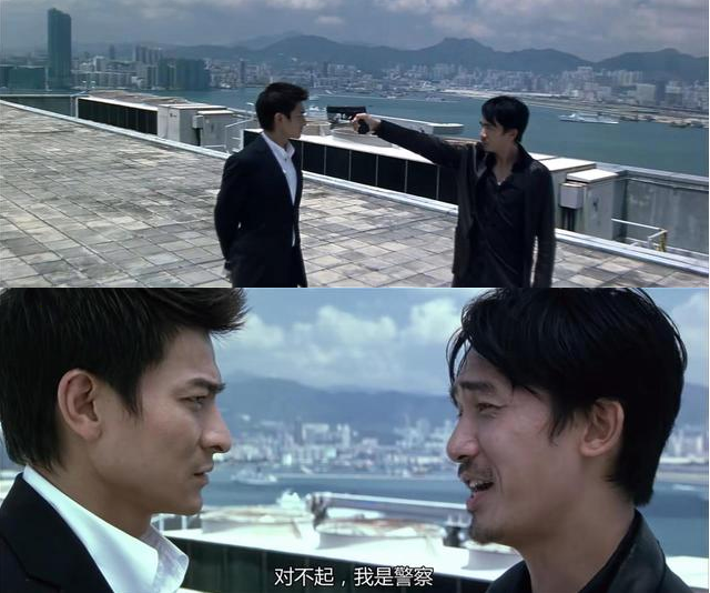 《无间道》:警匪片的标本,9.2分雄踞豆瓣,重温才发现它的温情