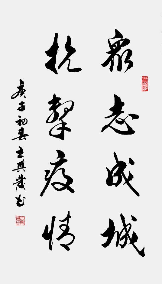 2020当代中国书画百杰王兴发