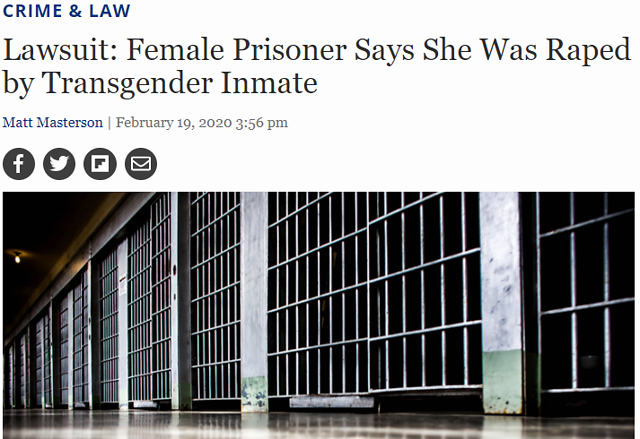 跨性别罪犯到底该关在什么监狱?_凤凰网