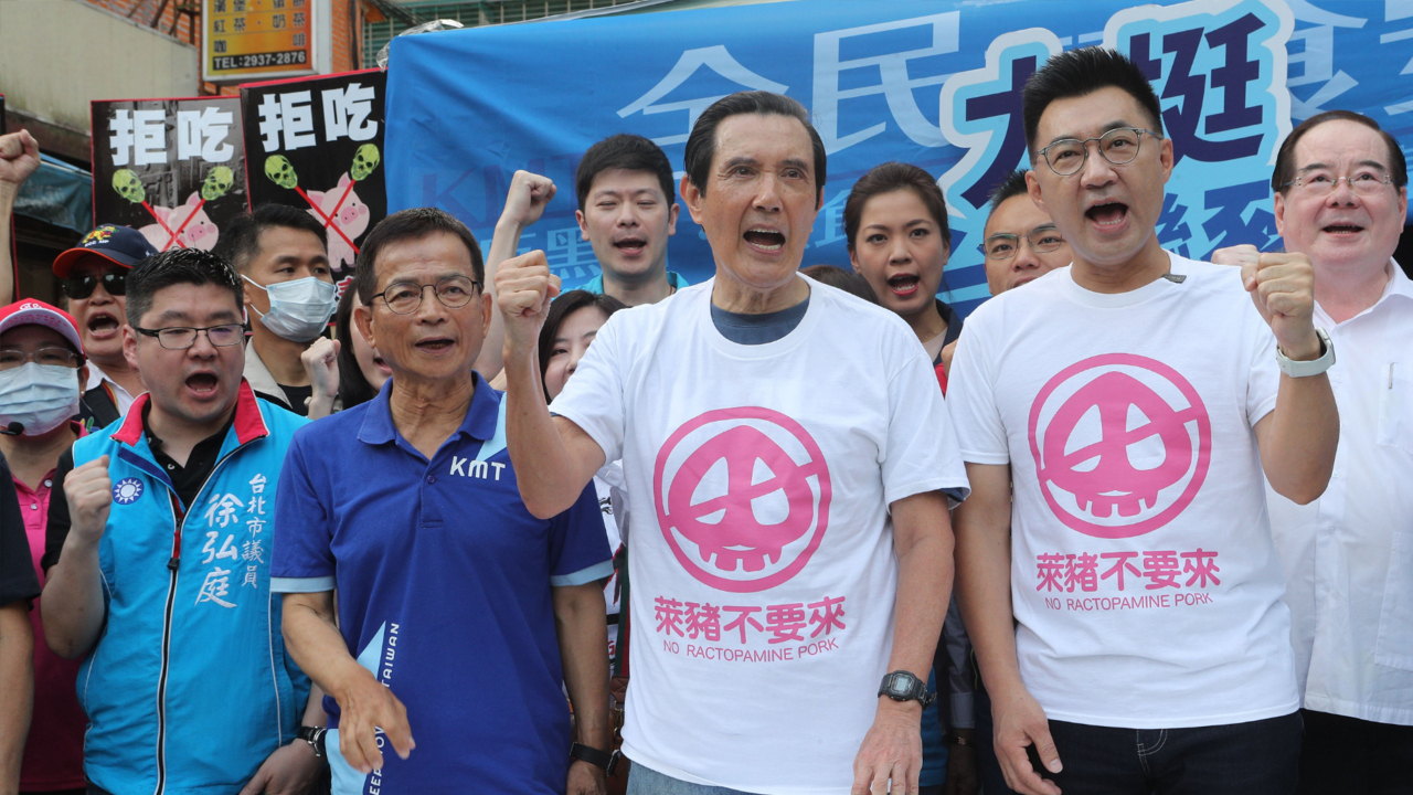 蓝营将在"莱猪"进口表决前造势,绿营政客压力大