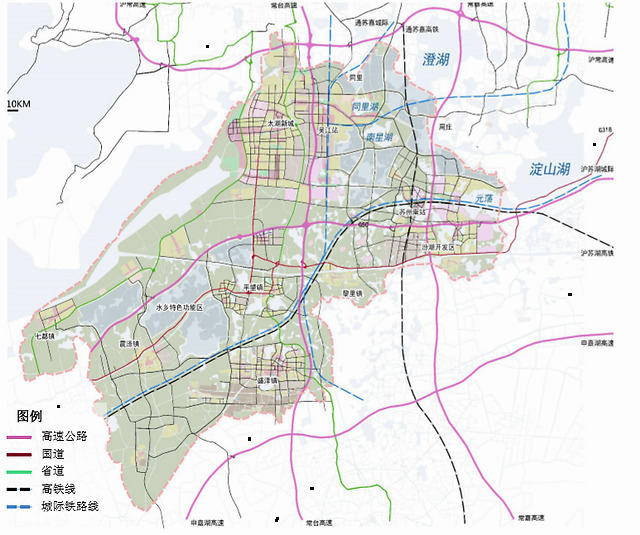 汾湖高铁新城规划图图片