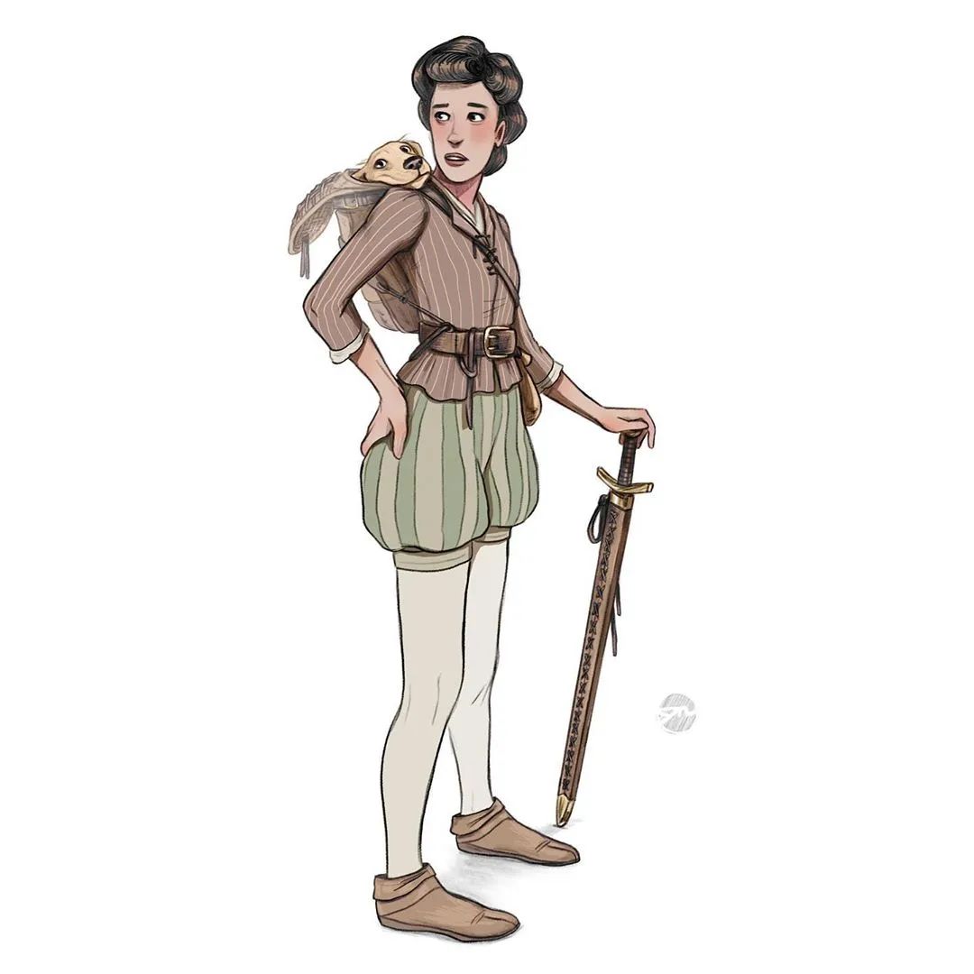 国外插画师给女战士穿衣服引热议谁规定大胸萝莉才算好看