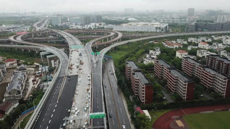 張江科學城建設迎來重大利好龍東高架路內環至中環段明晚開通