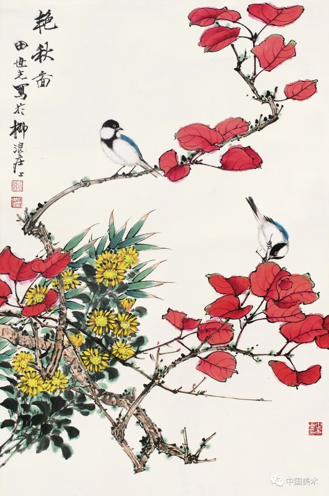 最美花鳥100幅,雅俗共賞(高清)