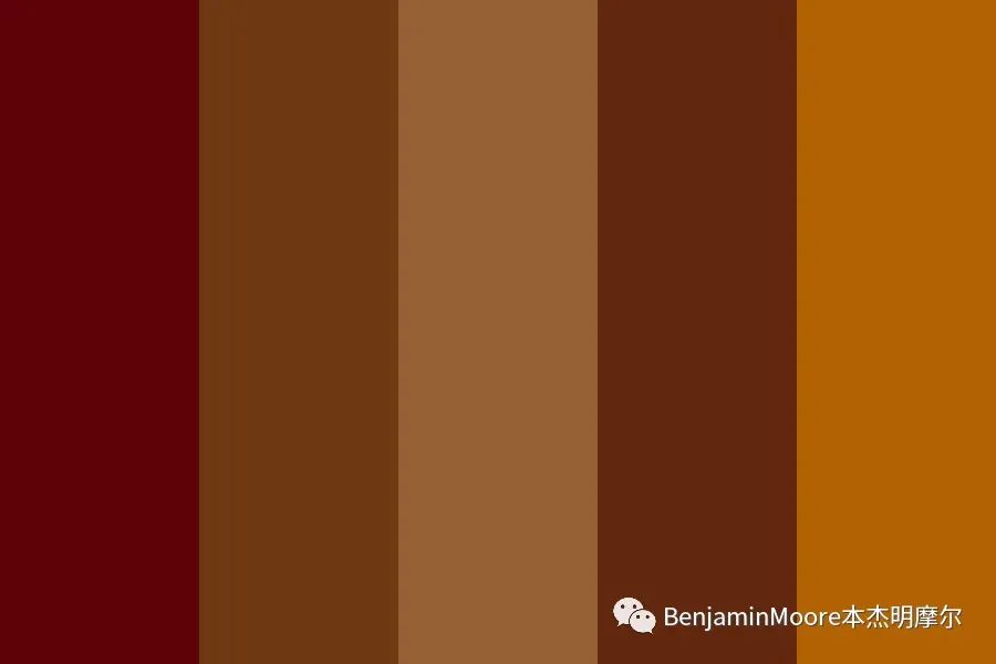 3.锈红适合搭配什么颜色?