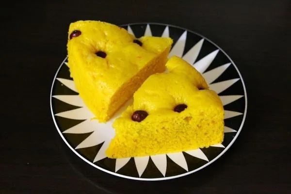 早点 黄金发糕 酸奶