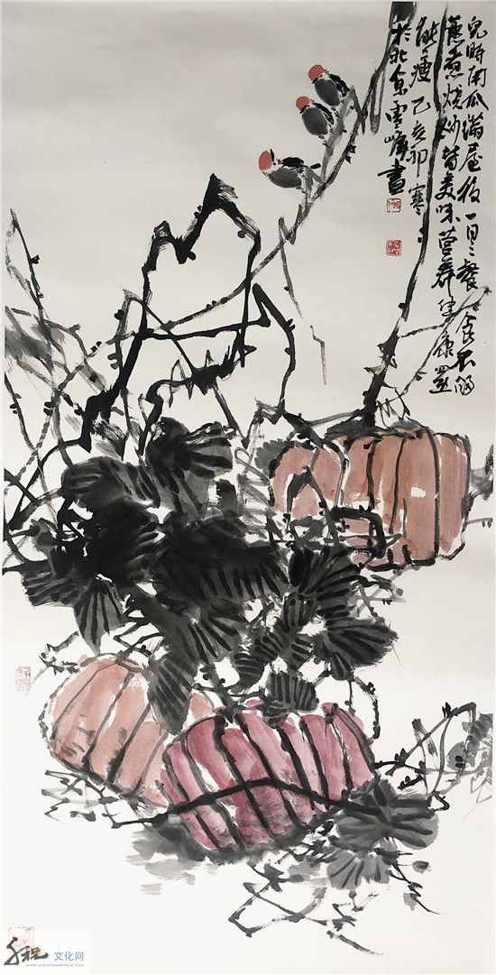 艺术家谢雪峰花鸟作品欣赏