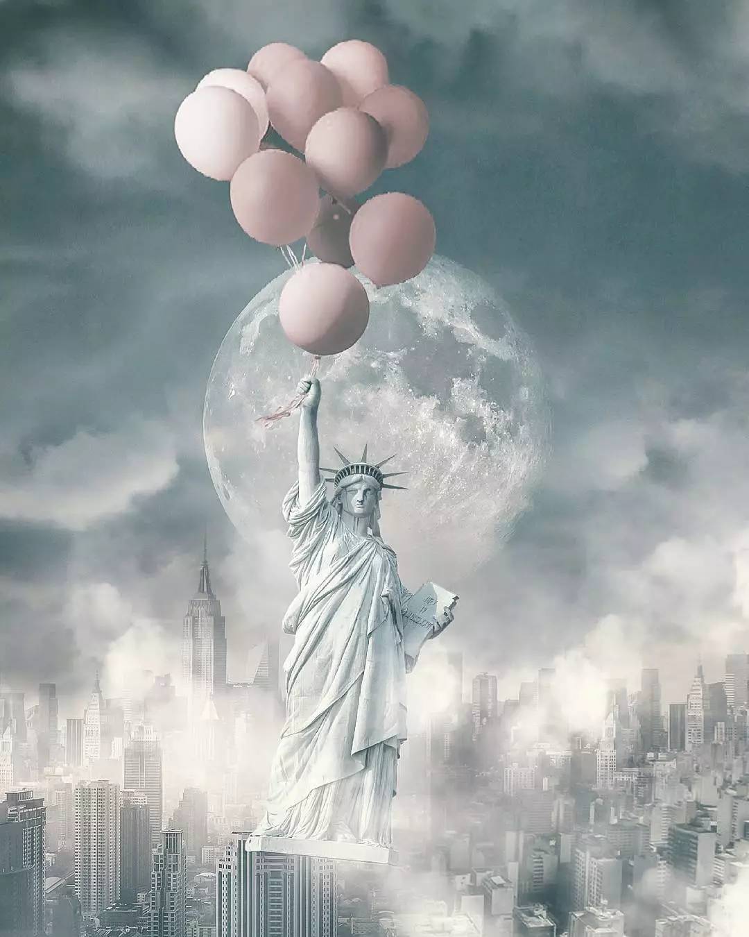 快速提升ps的方法就是每天看大神的作品!