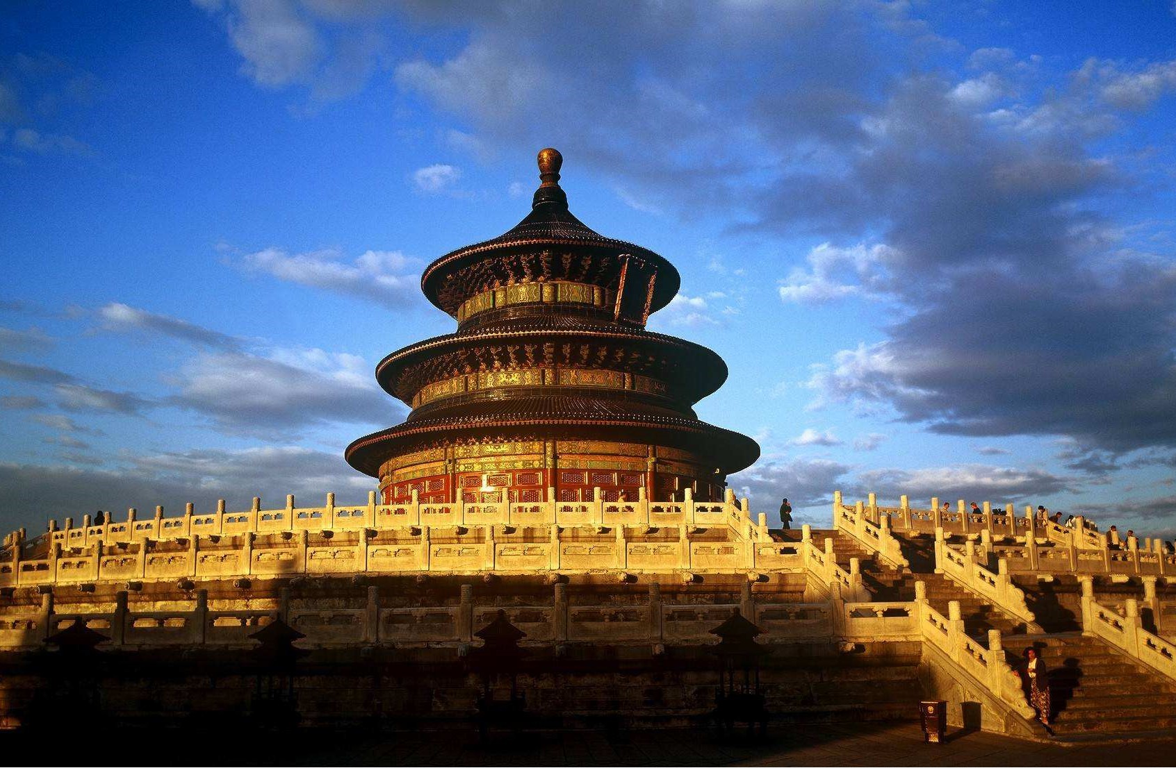 世界文化遗产天坛中国现存最大的古代祭祀性建筑群