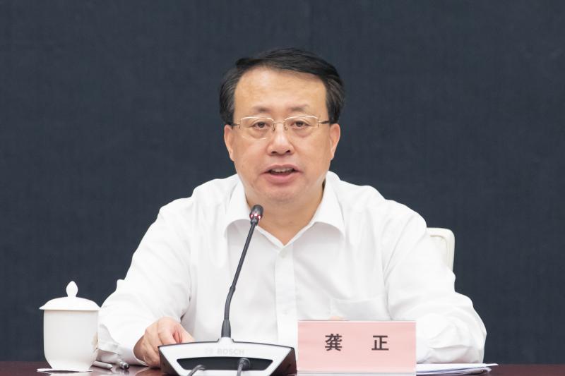 龚正主持市政府党组会议,要求将这一重要理念落实到政府工作全过程各