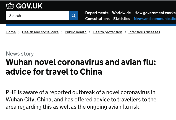 世卫组织给武汉新型冠状病毒命名，病毒命名有“门道”