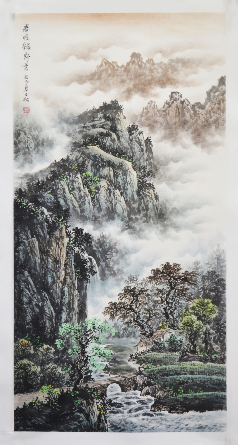 郭文松 | 国画大师,从人物画到山水画的蜕变!