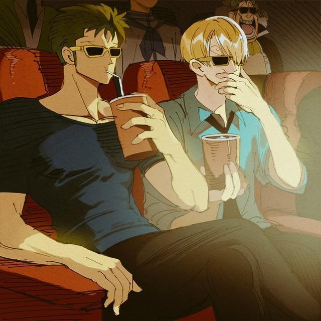 海贼王:大佬绘制索隆山治的现代肖像,写实画风太喜欢了__凤凰网