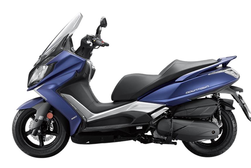 光阳downtown 350 改款车型路试车曝光