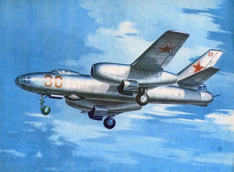 苏维埃小猎犬上伊尔28轻型轰炸机