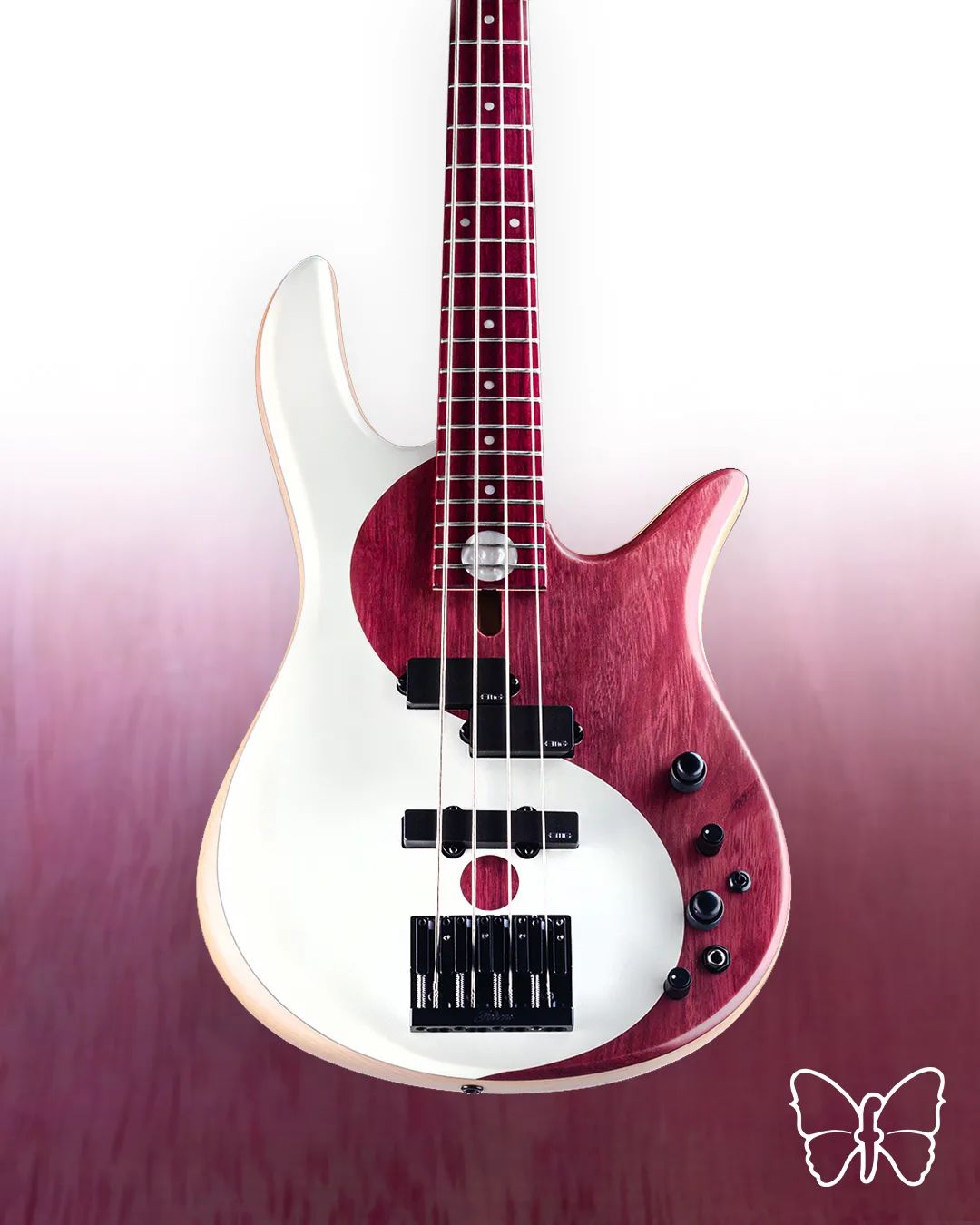 贝斯手必看蝴蝶fodera阴阳拾音器对比试听耳测