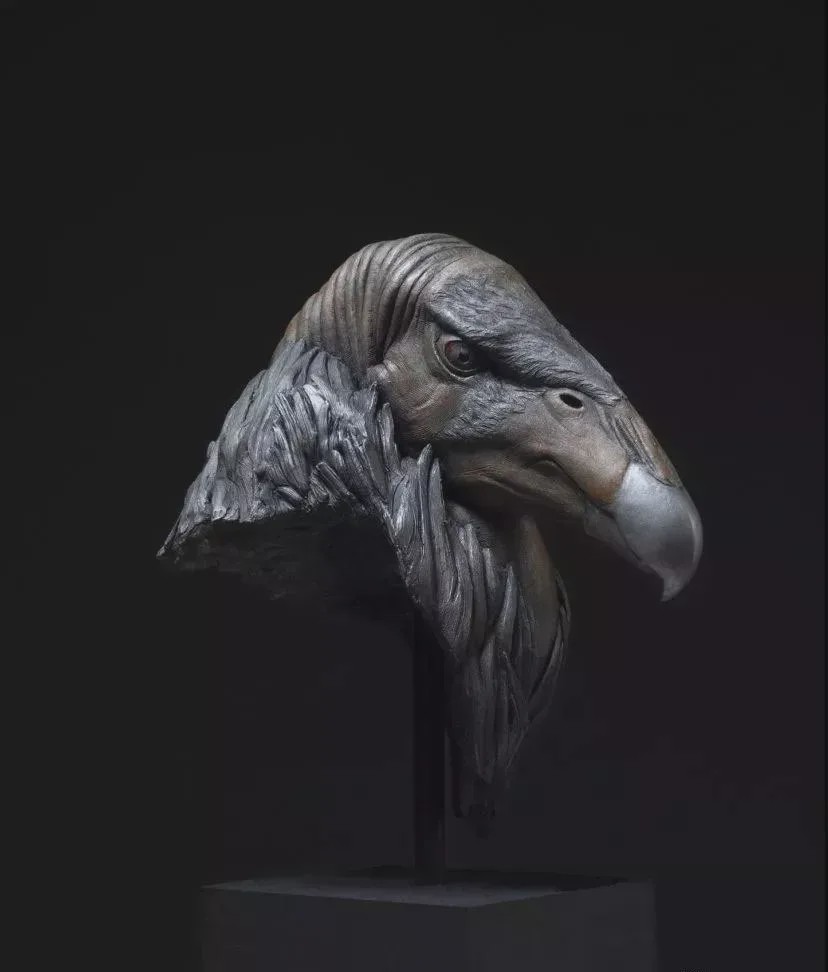 超震撼的动物雕塑 ,美国雕塑家adam matano作品欣赏