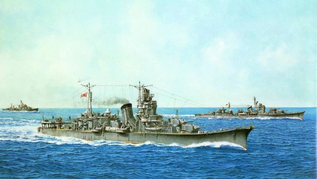 日本海军轻巡洋舰大淀号,联合舰队最后的旗舰