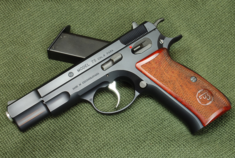 m1911不过如此捷克的蓝钢浪漫cz75airsoft金属玩具气动bb弹版