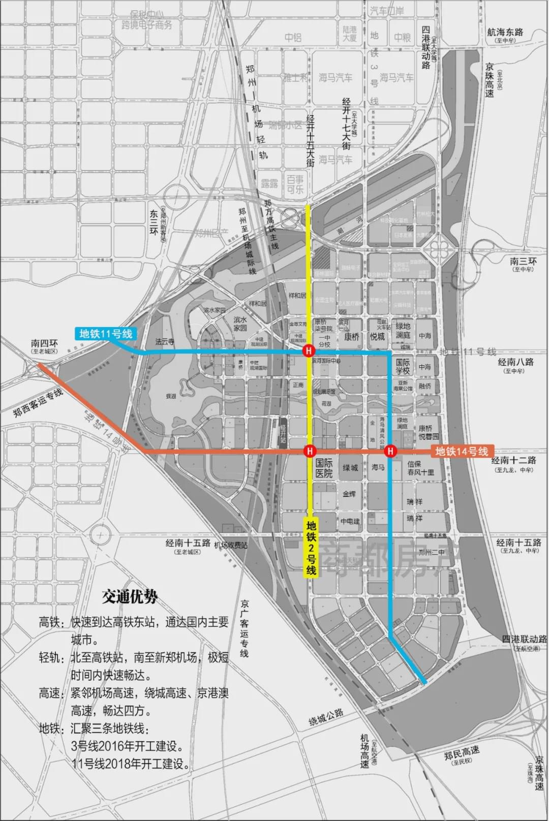 郑州地铁14号线规划修改,滨河路段住宅利好将落空?