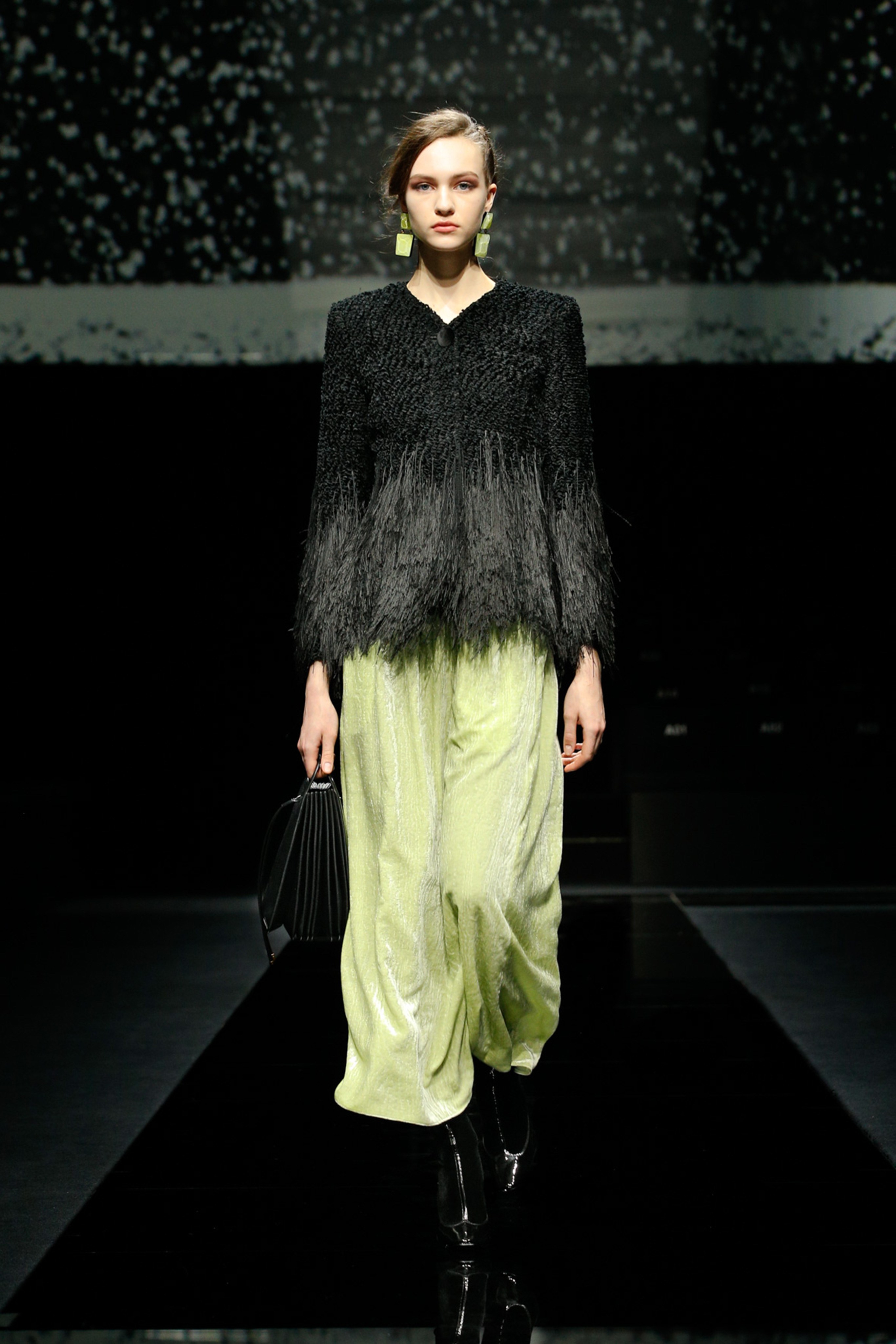 giorgio armani 2020年秋冬系列: 天鹅绒音符的交响曲