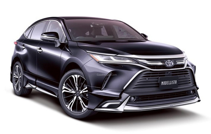 丰田harrier蒙娜丽莎版原厂配运动套件内饰更豪华了