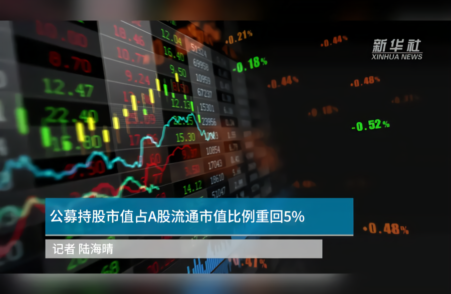 中国财富报道｜公募持股市值占A股流通市值比例重回5﹪