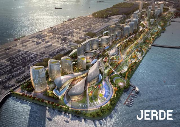 震撼!前海32米深地下空间 腾讯前海科技岛设计方案曝光