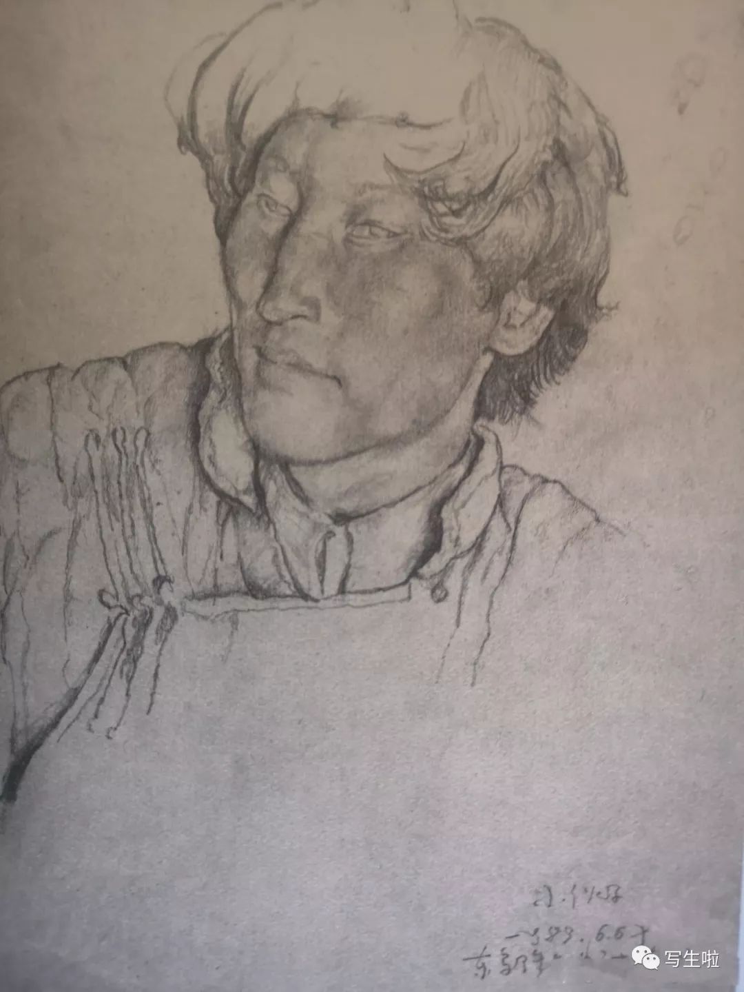 朝戈素描本身的朴素和直接令人神往