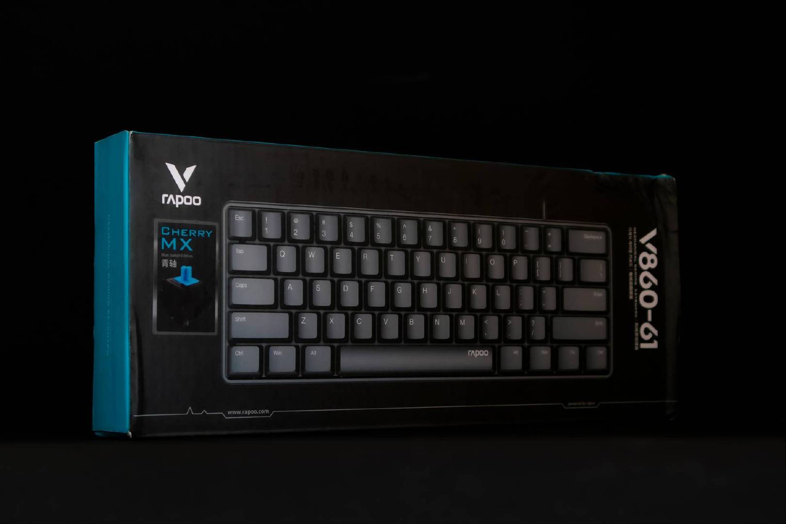 极致简约——雷柏v860 原厂樱桃轴机械键盘__凤凰网