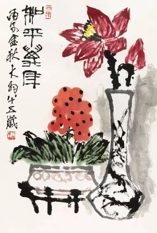 陈大羽有大家风范的大写意画家