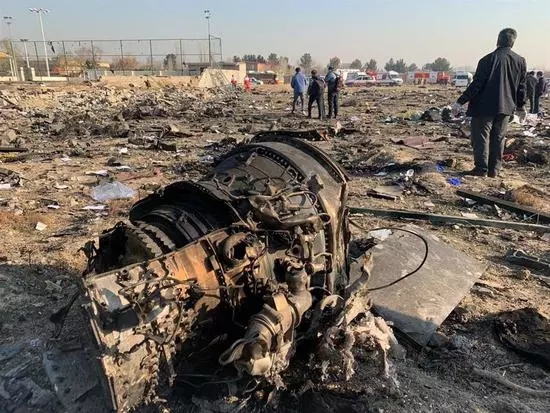 伊朗高官透露乌航客机被击中细节 10秒葬送了176命(图)