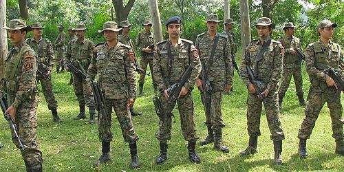 中印对峙地区一印度士兵被冻死