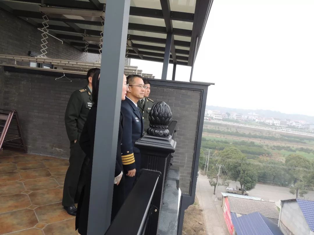 常德军分区司令员李兴刚莅临逸迩阁书院参观考察