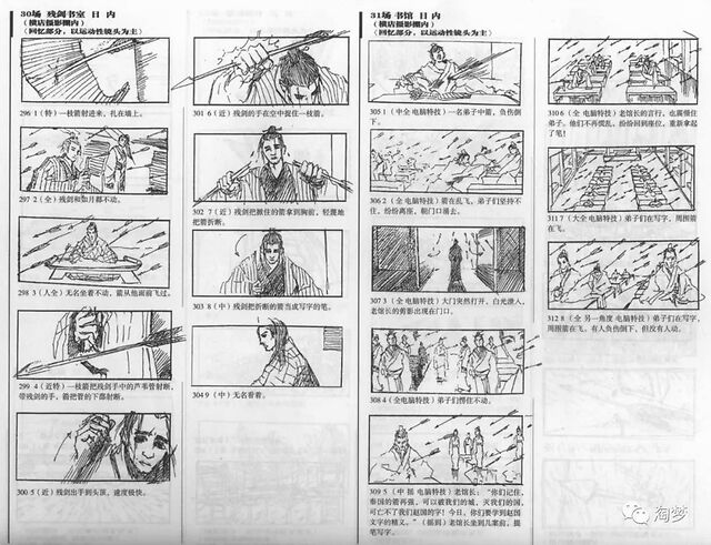 张艺谋《英雄》分镜完整版