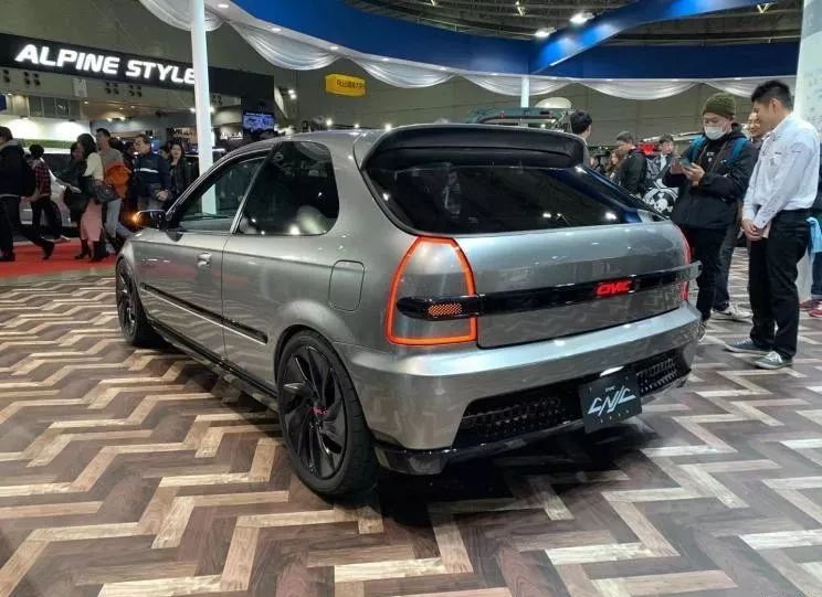 回到未来既视感,赛博朋克风格的思域typer ek9