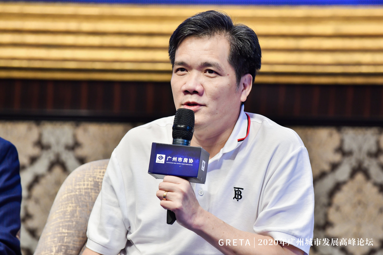 ▲广州市房协常务副会长、广东钧明投资控股有限公司董事长、总裁 陈光明