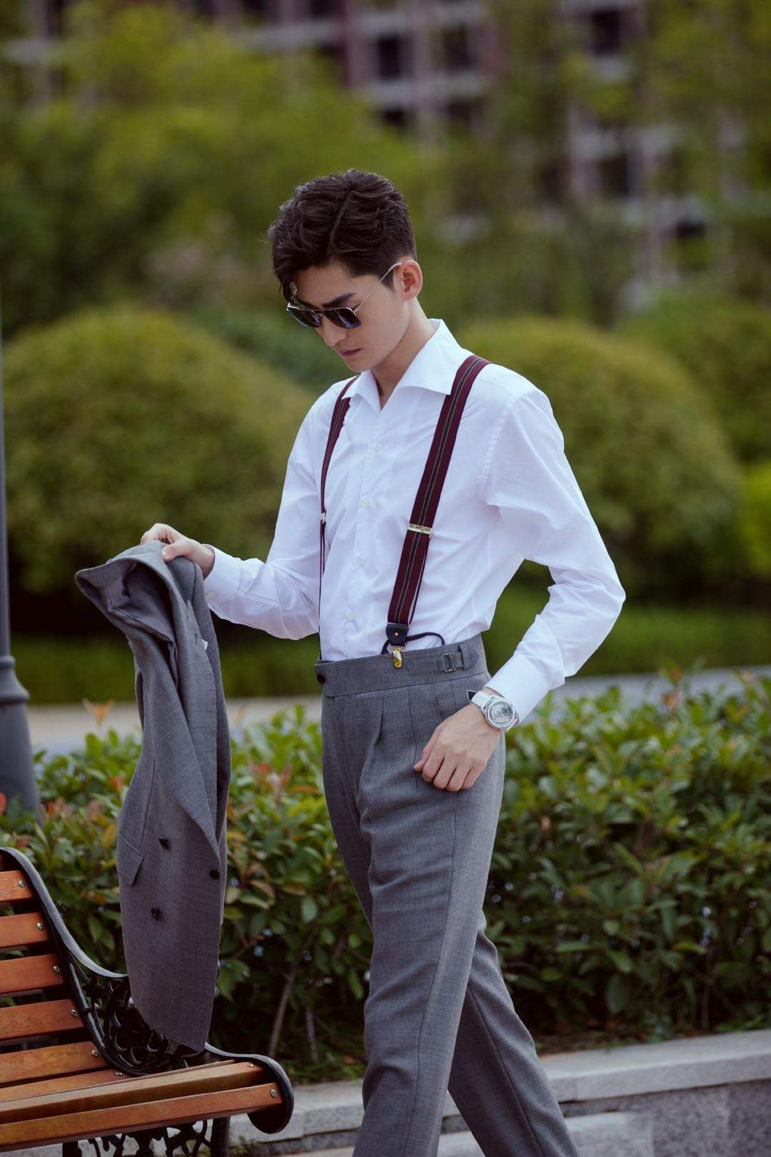 张翰跑男路透曝光 长腿抢镜疑似搭档baby