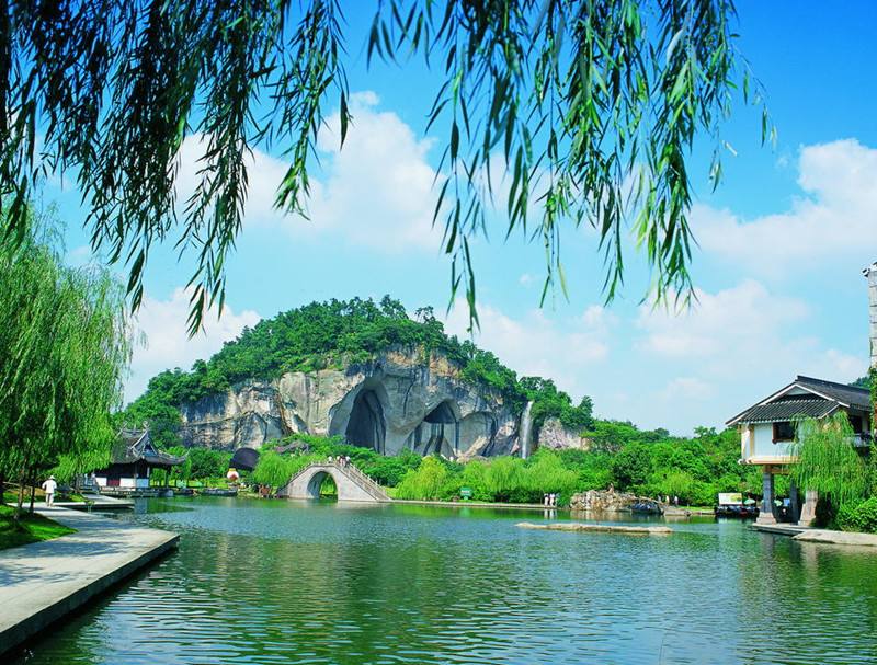 s级试驾—鉴湖—柯岩旅游度假区 文渊阁