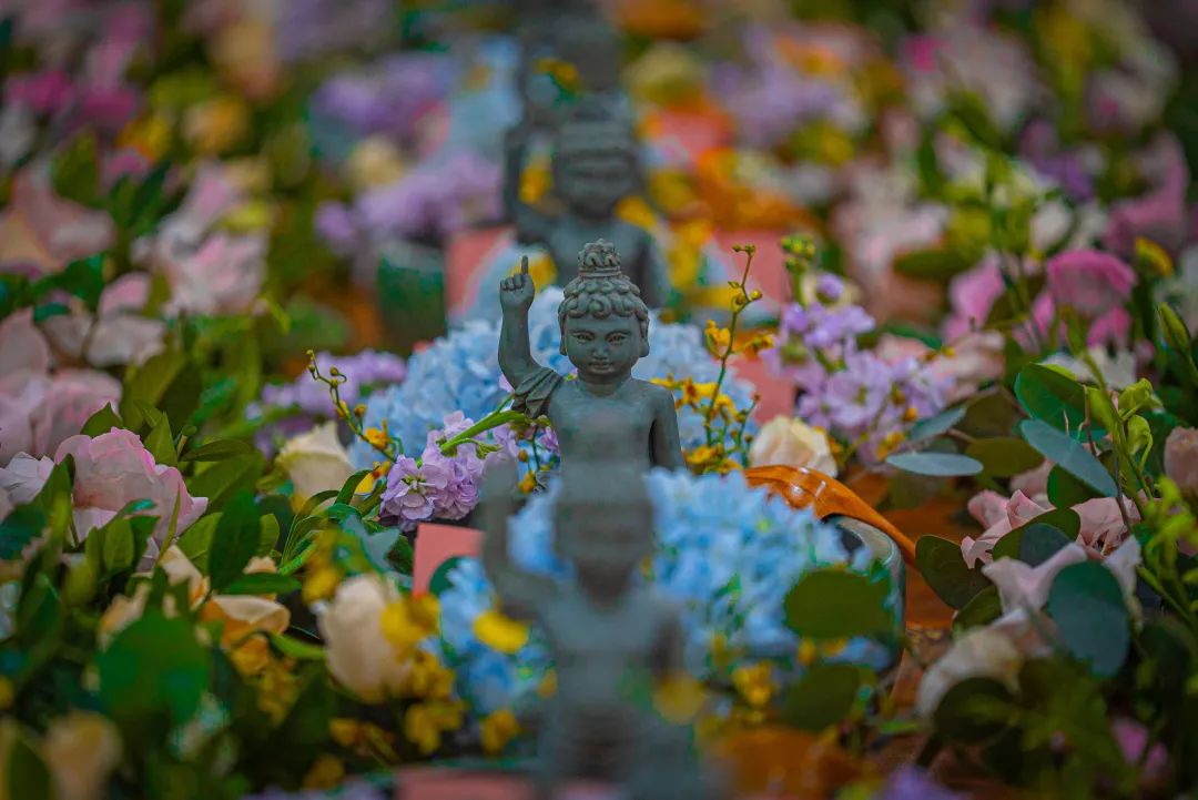 香洁鲜花佛前奉,清净庄严善因来——佛前供花的功德__凤凰网