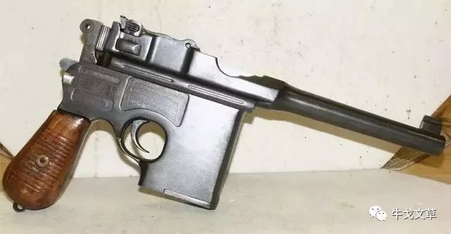 大眼盒子1143毫米山西山寨驳壳枪