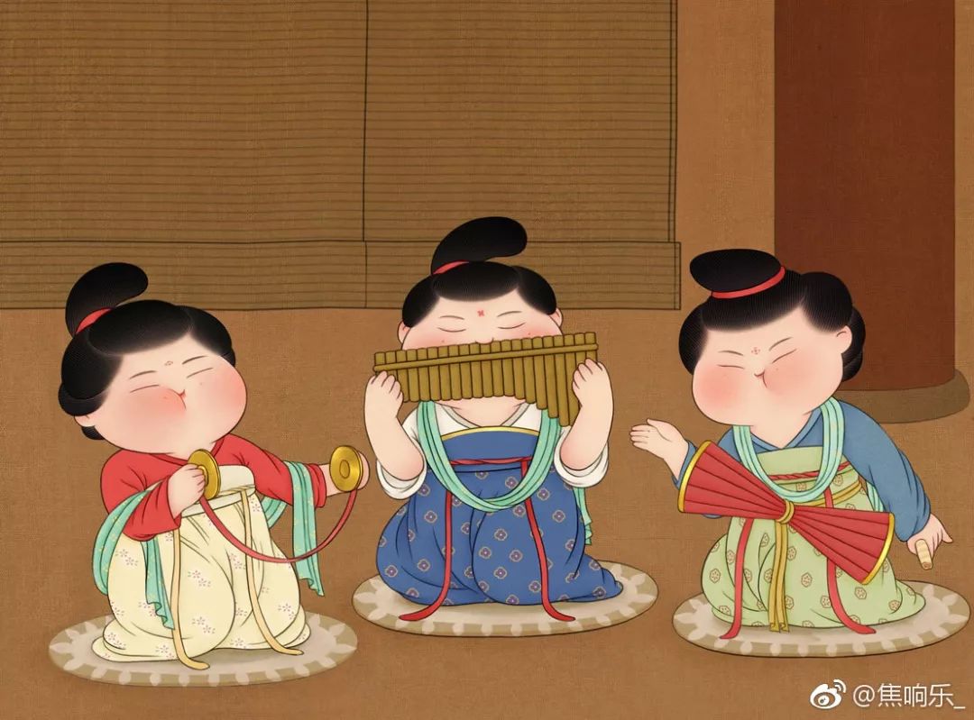 在这个以瘦为美的年代,她却专画胖脸古风美人,简直萌翻了